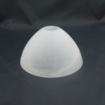 Klosz E27 Miska 19,5 cm szkło białe matowane alabaster