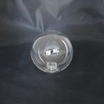 Klosz G9 Kulka 12 cm z gwintem szkło przezroczyste