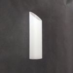 Klosz Tulejka średnica 4.6 cm szkło białe matowane