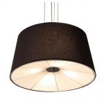 BALI Light Prestige Lampa sufitowa wisząca czarna LP-1322/1P BK