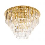 MONACO MaxLight C0206 Lampa sufitowa kryształowa złota