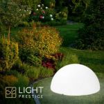 Lampa ogrodowa półkula CLOUDS LP-3519-600 firmy Light Prestige