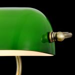 Lampa bankierska zielona KIWI Z153-TL-01-BS firmy Maytoni
