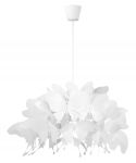 FARFALLA 1 Light Prestige Lampa sufitowa wisząca biała LP-3439/1P white