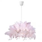 FARFALLA 1 Light Prestige Lampa sufitowa wisząca jasny róż LP-3439A/1P pink