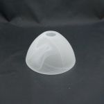 Klosz E14 miska 17 cm szkło białe alabaster