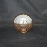 Klosz G9 Kulka 12 cm szkło bursztynowe do lampy halogenowej, LED
