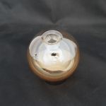 Klosz kulka 14 cm szkło bursztynowe z gwintem
