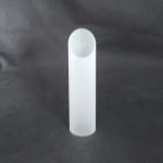 Klosz tulejka szkło białe matowane